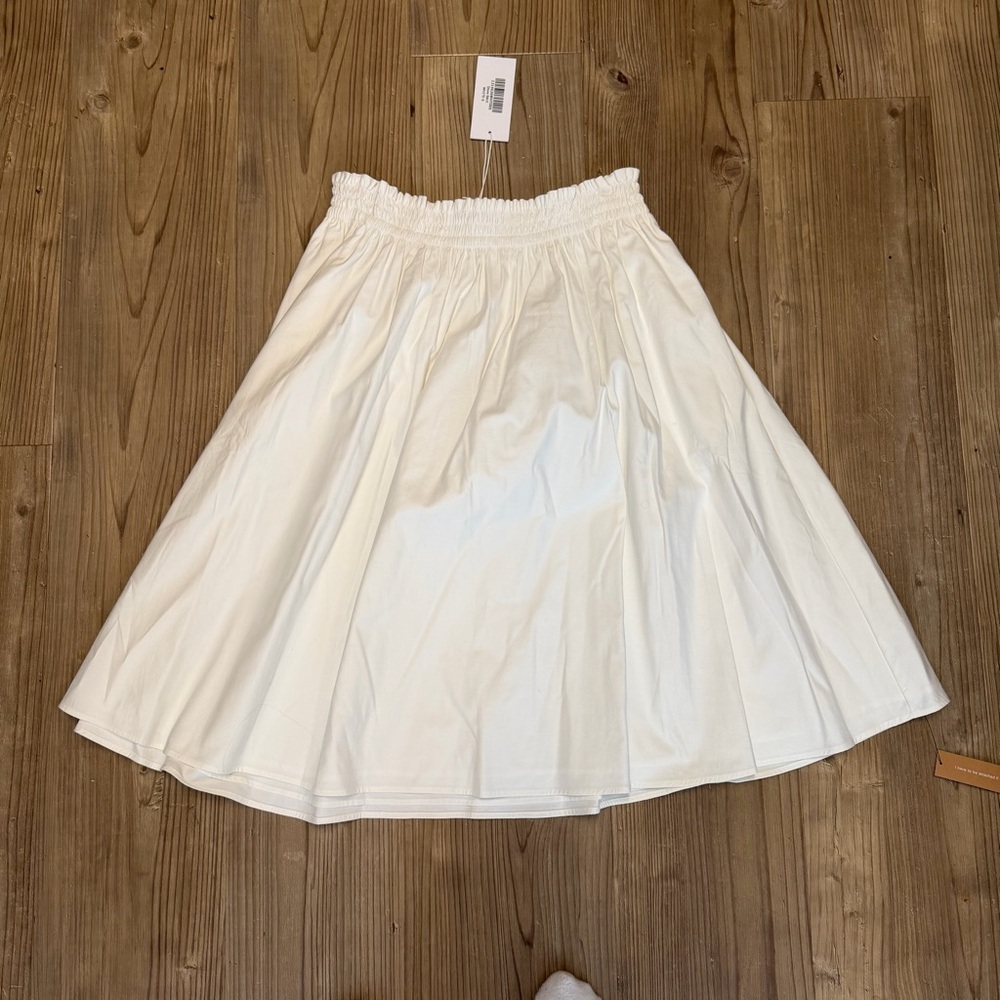 NWT reformation dove skirt
